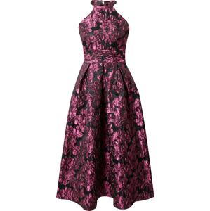 Společenské šaty Oasis pink / černá