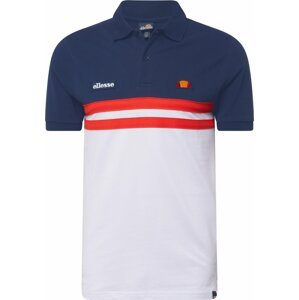 Tričko 'Muccio' Ellesse námořnická modř / tmavě oranžová / bílá