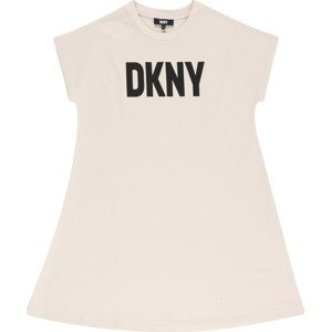 Šaty DKNY černá / bílá