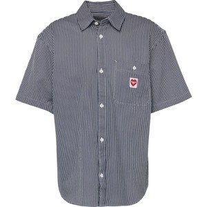 Košile Carhartt WIP námořnická modř / bílá