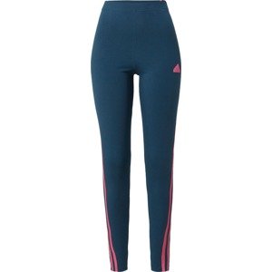 Sportovní kalhoty 'Future Icons 3-Stripes' ADIDAS SPORTSWEAR pastelová modrá / růžová