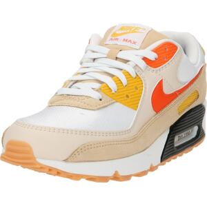 Tenisky 'AIR MAX 90 SE' Nike Sportswear oranžová / bílá