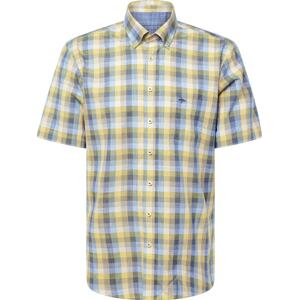 Košile FYNCH-HATTON námořnická modř / kouřově modrá / žlutá