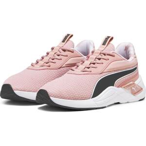 Sportovní boty 'Lex' Puma světle růžová / černá / bílá