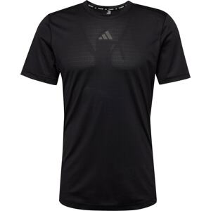 Funkční tričko adidas performance šedá / černá