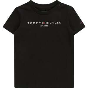 Tričko Tommy Hilfiger námořnická modř / jasně červená / černá / bílá