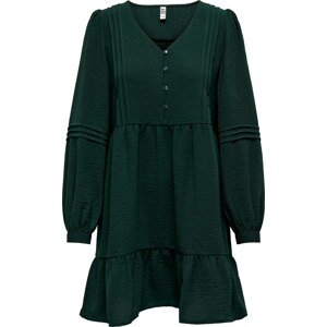 Košilové šaty 'DIVYA' JDY tmavě zelená