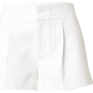 Kalhoty se sklady v pase 'Tammie' Gina Tricot bílá