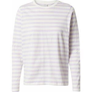 Tričko Iriedaily pastelová fialová / bílá