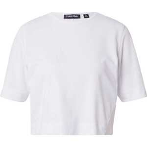 Funkční tričko Calvin Klein Sport bílá