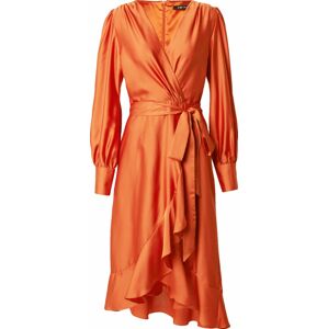 Šaty SWING tmavě oranžová