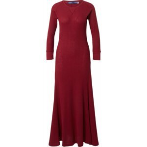 Šaty 'ROWIE' Polo Ralph Lauren vínově červená