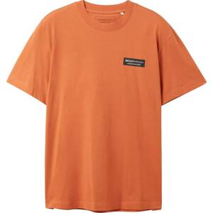 Tričko Tom Tailor Denim oranžová