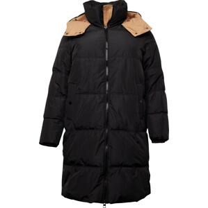 Zimní kabát 'DIANE' Vero Moda Curve velbloudí / černá