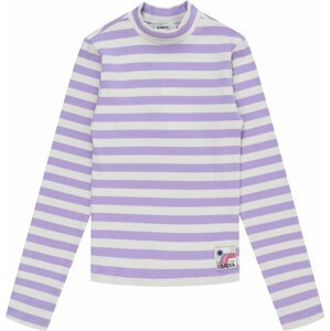 Tričko GARCIA béžová / světle fialová