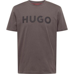 Tričko 'Dulivio' HUGO antracitová / barvy bláta