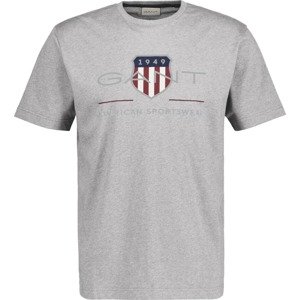 Tričko Gant námořnická modř / šedá / červená / bílá