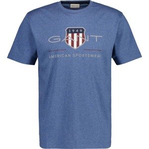 Tričko Gant modrá / červená / bílá