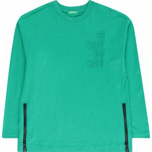Tričko United Colors of Benetton trávově zelená