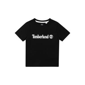 TIMBERLAND Tričko  černá / bílá