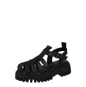 BRONX Sandály černá