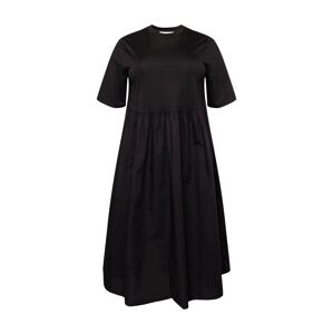 Selected Femme Curve Šaty 'SAGA' černá