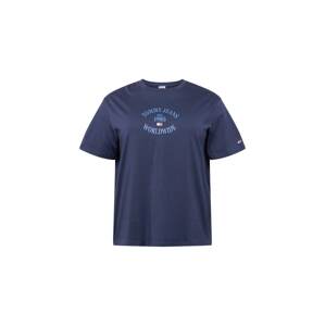 Tommy Jeans Curve Tričko námořnická modř / červená / bílá