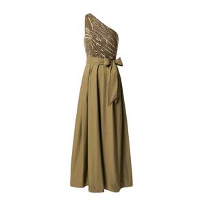 Lauren Ralph Lauren Společenské šaty 'ZADORMIN' olivová