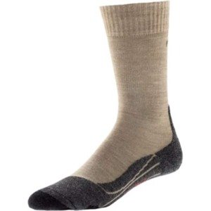 FALKE Sportovní ponožky béžová / antracitová / tmavě šedá
