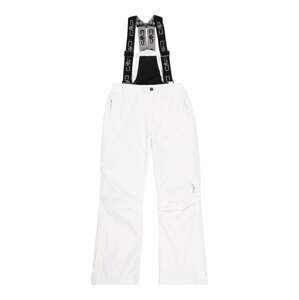 CMP Sportovní kalhoty  černá / bílá