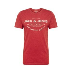 JACK & JONES Tričko  červená