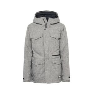 BURTON Outdoorová bunda 'Covert'  šedý melír / černá / bílá