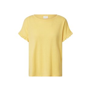 VILA Tričko 'Baria' žlutá