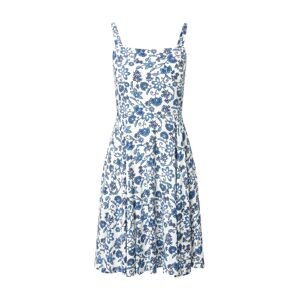 GAP Letní šaty  modrá / bílá