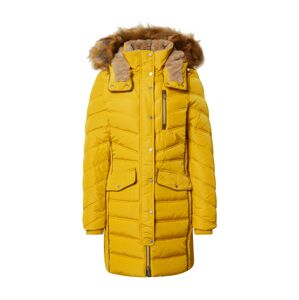TOM TAILOR Zimní kabát tmavě žlutá
