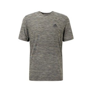 ADIDAS PERFORMANCE Funkční tričko  šedý melír