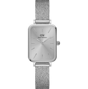 Daniel Wellington Analogové hodinky 'Quadro Unitone Silver S'  stříbrná