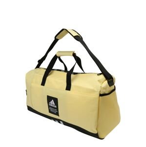 ADIDAS PERFORMANCE Sportovní taška  pastelově žlutá / černá / bílá