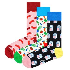 Happy Socks Ponožky  námořnická modř / zelená / růžová / bílá