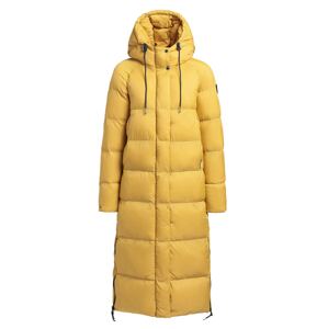 khujo Zimní kabát zlatě žlutá