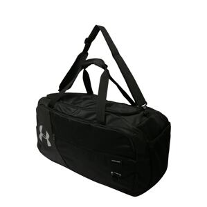 UNDER ARMOUR Sportovní taška 'Undeniable 4.0'  černá / stříbrná