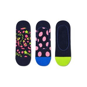 Happy Socks Ťapky 'Into Space'  námořnická modř / azurová / limetková / světle růžová