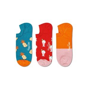 Happy Socks Ťapky  modrá / oranžová / růžová / červená