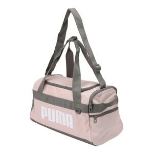 PUMA Sportovní taška 'Challenger'  šedá / růžová / bílá