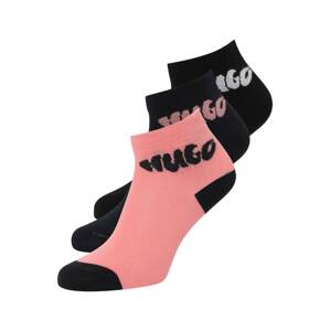HUGO Ponožky  noční modrá / růžová / černá