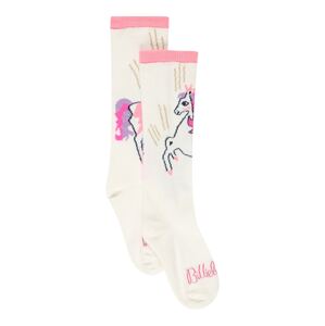 Billieblush Ponožky  krémová / fialová / pink / černá