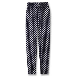 CALIDA Pyžamové kalhoty ultramarínová modř / bílá