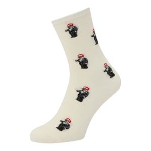 Polo Ralph Lauren Ponožky  hnědá / červená / černá / přírodní bílá
