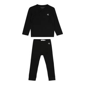 Calvin Klein Jeans Joggingová souprava  černá / bílá