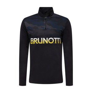 BRUNOTTI Funkční tričko 'Frank'  modrá / žlutá / černá / bílá